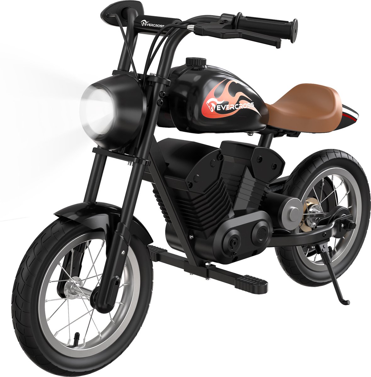 EVERCROSS EV08M Kinderen Retro Elektrische Motorfiets | 150W | 16 km/u | 10 km Actieradius | 3-10 Jaar | 12
